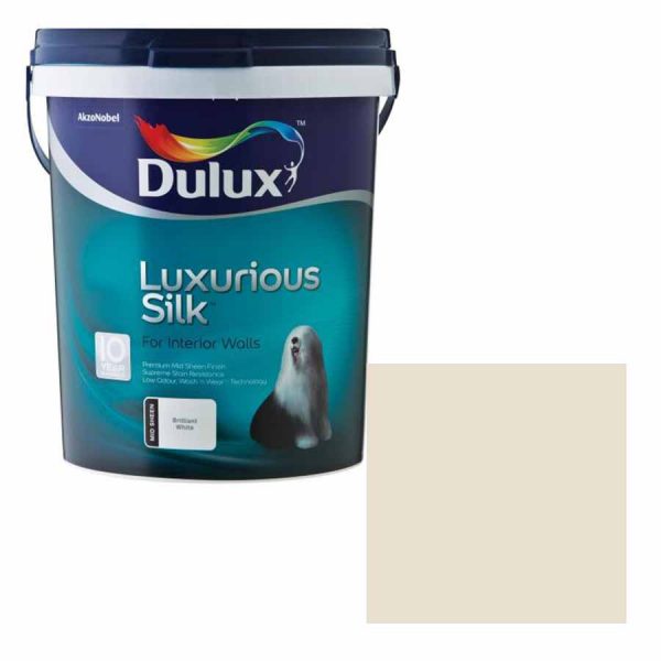 Dulux luxurious silk  - Almond White - from R199 for 1l